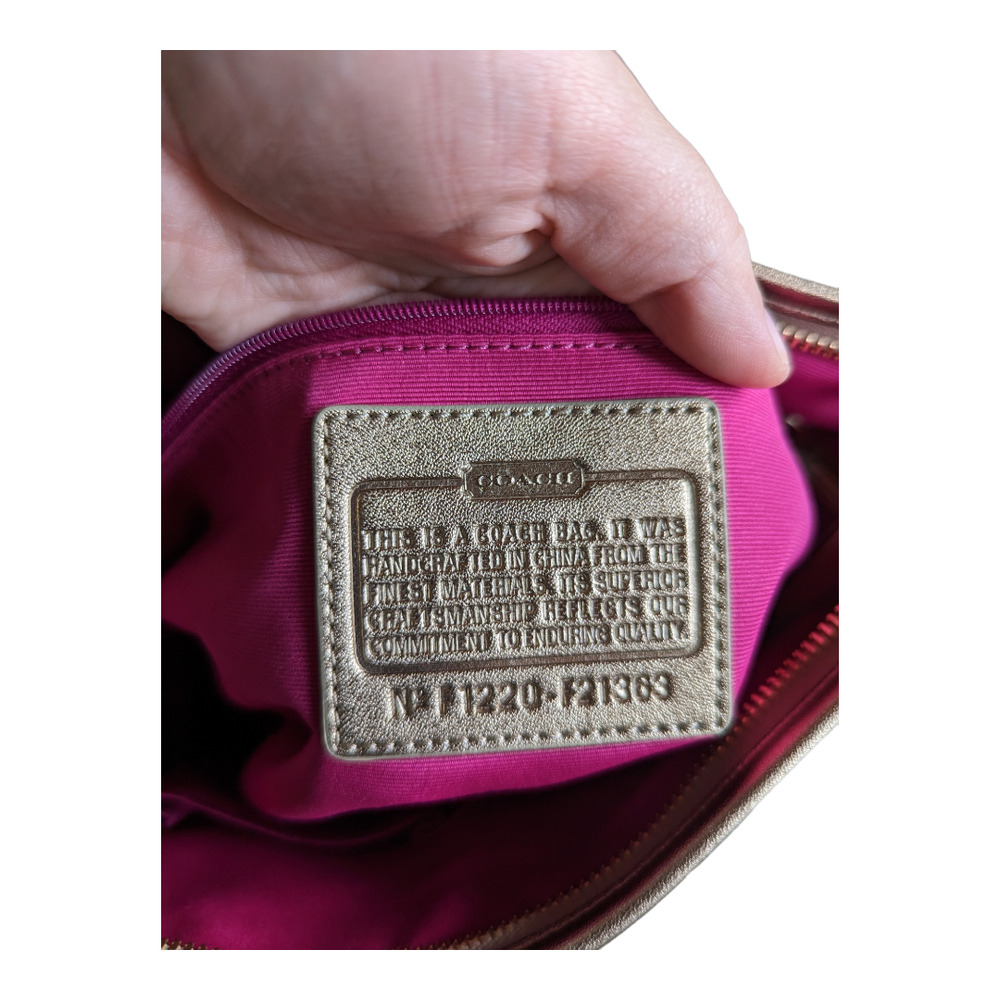 Coach Peyton Tatersall Convertible Hobo Purse NWOT - Picture 8 of 10